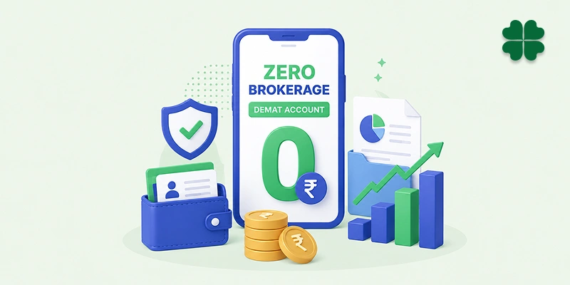 Zero Brokerage Demat Account: Meaning, Benefits, Charges & How to Open