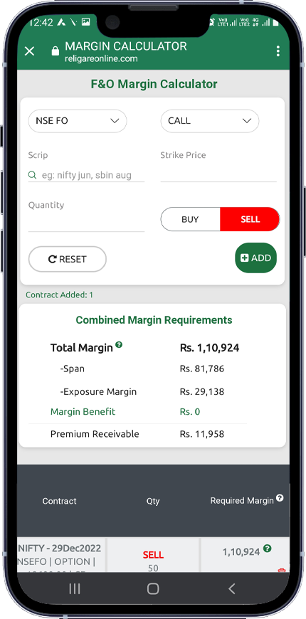 Margin Calculator